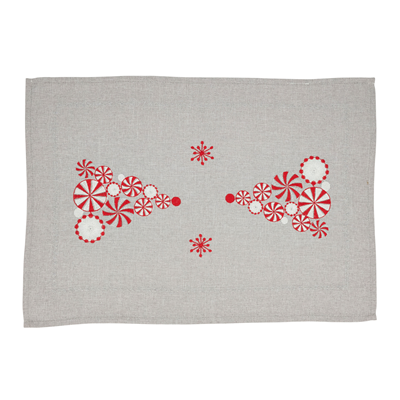 2071 Peppermint Christmas Tree Placemat | Rental 2071 Peppermint Christmas Tree Placemat | Rental