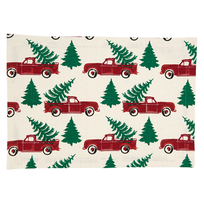6082 Christmas Truck Placemat | Rental 6082 Christmas Truck Placemat | Rental
