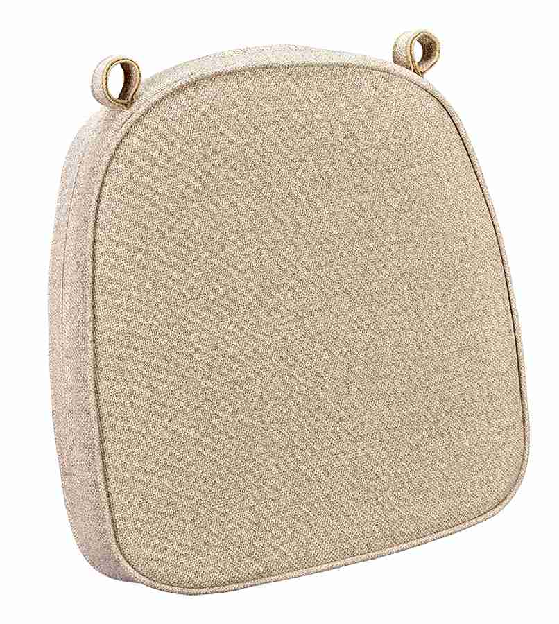 Beige 2" Thick Chair Cushion - World's Best Cushions | Rental