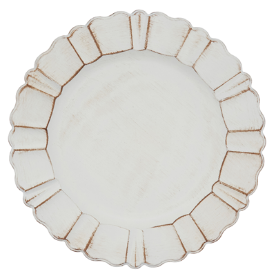 CH189 Scalloped Ruffled Charger | Rental CH189 Scalloped Ruffled Charger | Rental