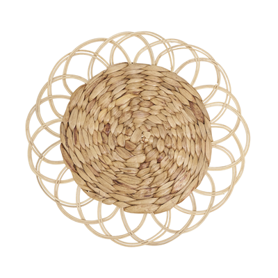 CH255 Water Hyacinth And Rattan Charger | Rental CH255 Water Hyacinth And Rattan Charger | Rental