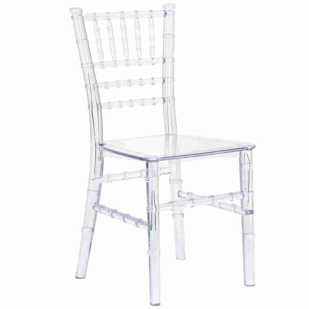 Kids Clear BasicResin™ Chiavari Chair | Rental