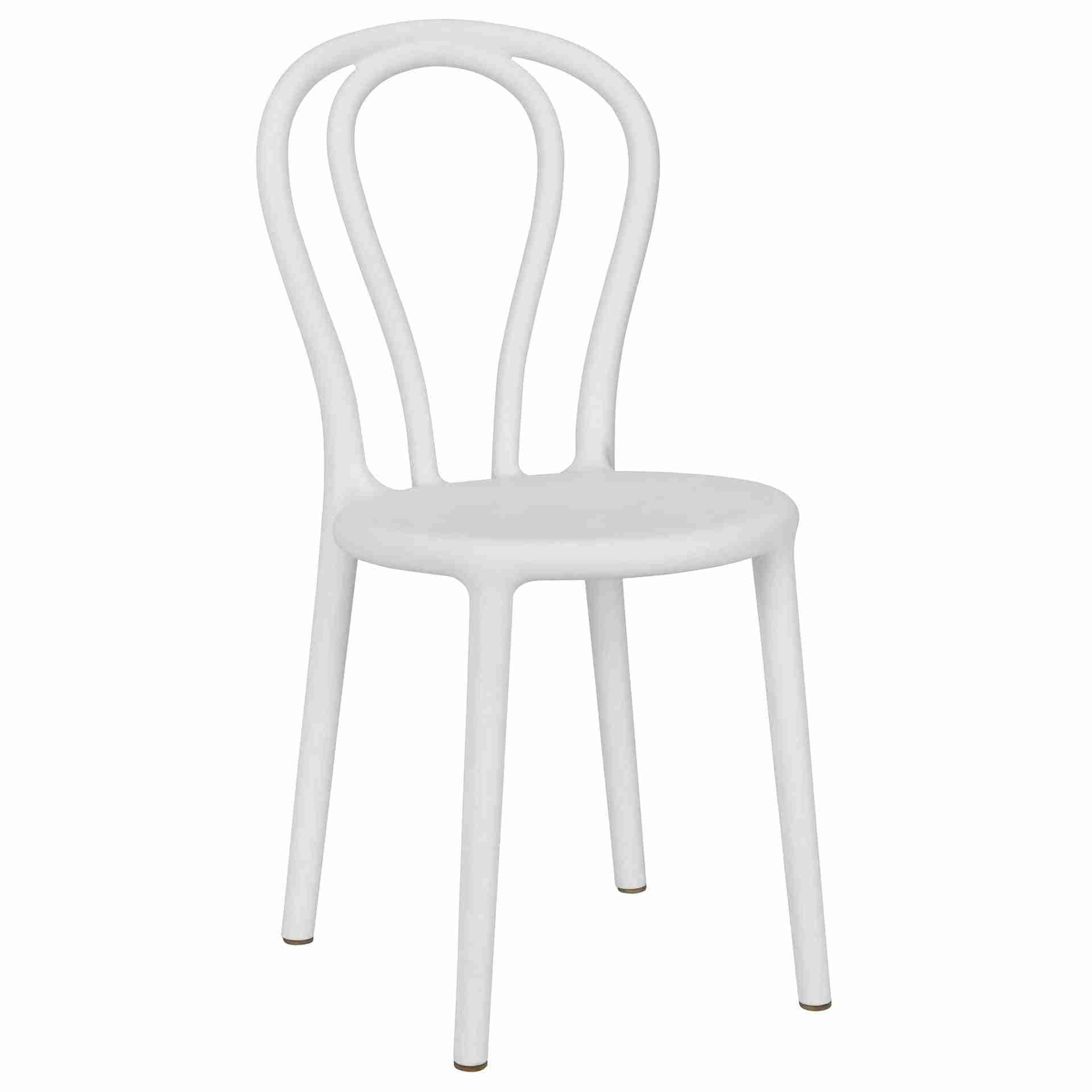 Kids Cool White Resin Bentwood Festive Chair | Rental