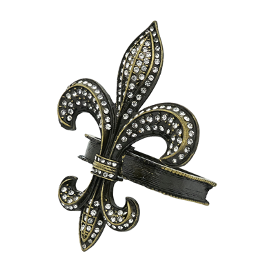 NR343 Fleur-De-Lis Napkin Ring | Rental NR343 Fleur-De-Lis Napkin Ring | Rental
