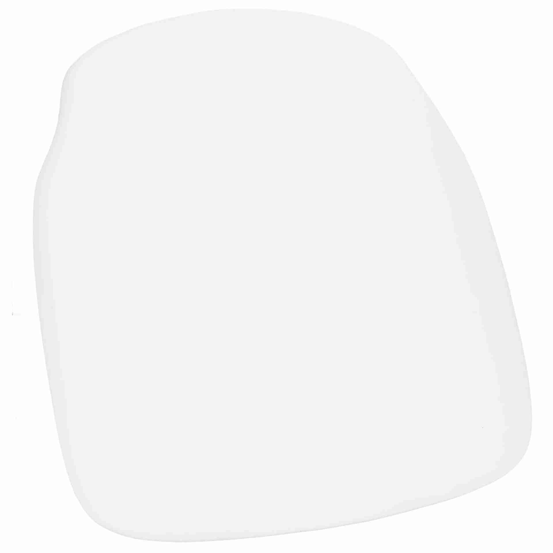 Pure White Vinyl 1.75″ Thick Cross Back Cushion with SlipNot™ Technology | Rental Pure White Vinyl 1.75″ Thick Cross Back Cushion with SlipNot™ Technology | Rental