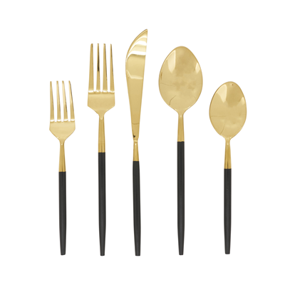 SP129 Two-Tone Flatware – Set Of 5 | Rental