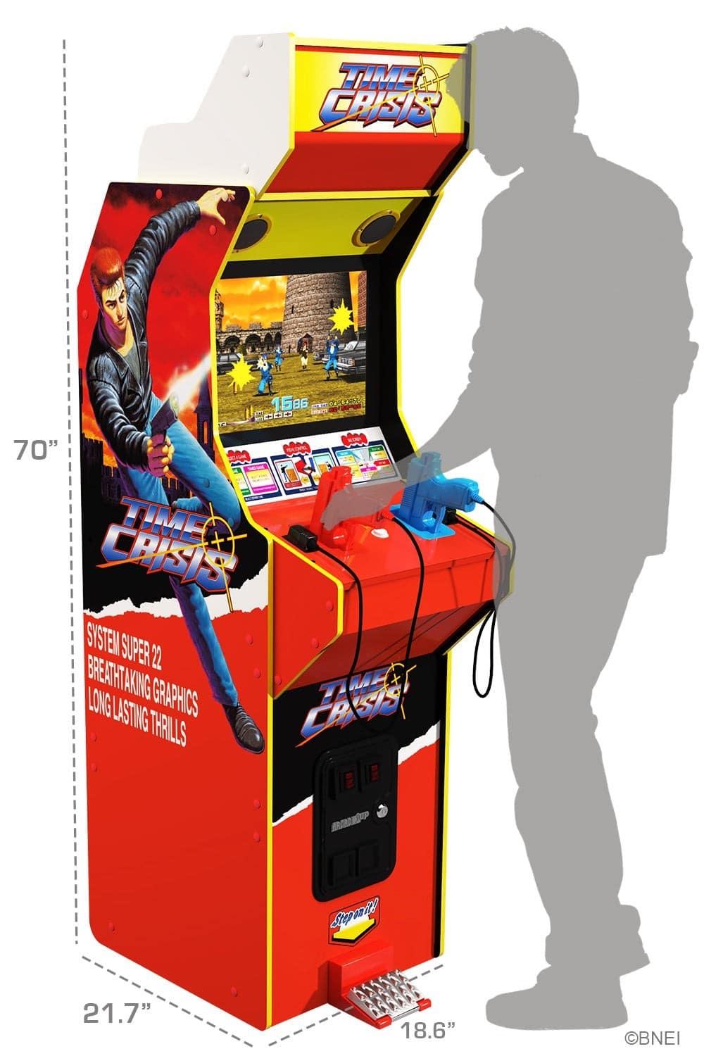 Time Crisis Deluxe Arcade Machine | Rental Time Crisis Deluxe Arcade Machine | Rental