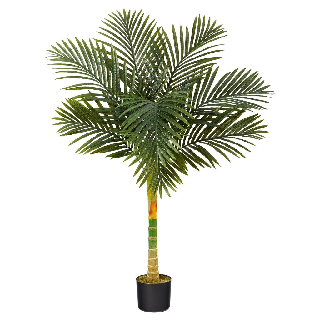 4’ Single Stalk Golden Cane Artificial Palm Tree | Rental