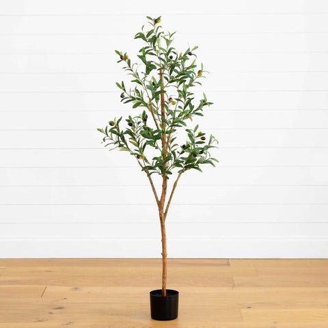 5’ Artificial Olive Tree with Natural Trunk | Rental 5’ Artificial Olive Tree with Natural Trunk | Rental