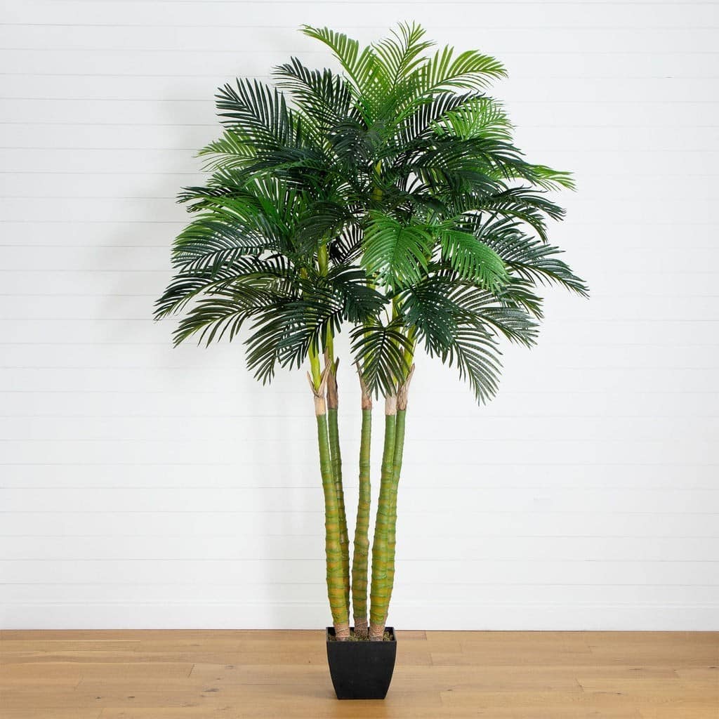 9.5’ Giant Five Stalk Artificial Areca Palm Tree | Rental