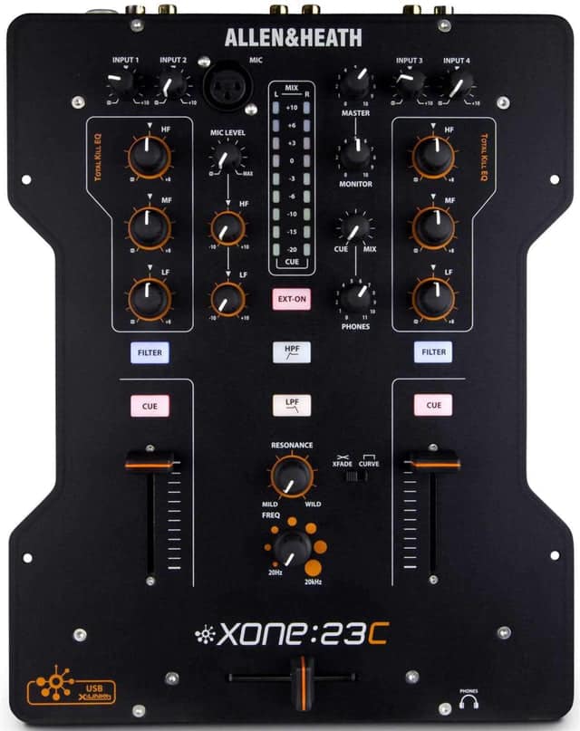 Allen & Heath XONE 23C 2-Channel DJ Mixer | Rental