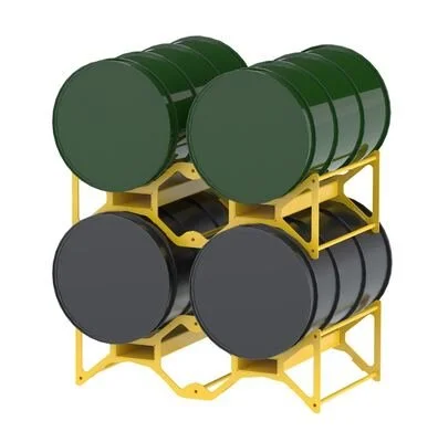 Drum Rack with Fork Pockets | Platform & Ladders | Rental Drum Rack with Fork Pockets | Platform & Ladders | Rental