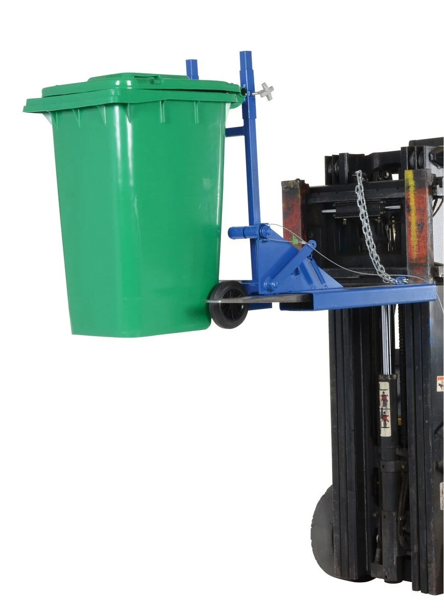 Fork Mounted Trash Can Dumpers | Platform & Ladders | Rental Fork Mounted Trash Can Dumpers | Platform & Ladders | Rental