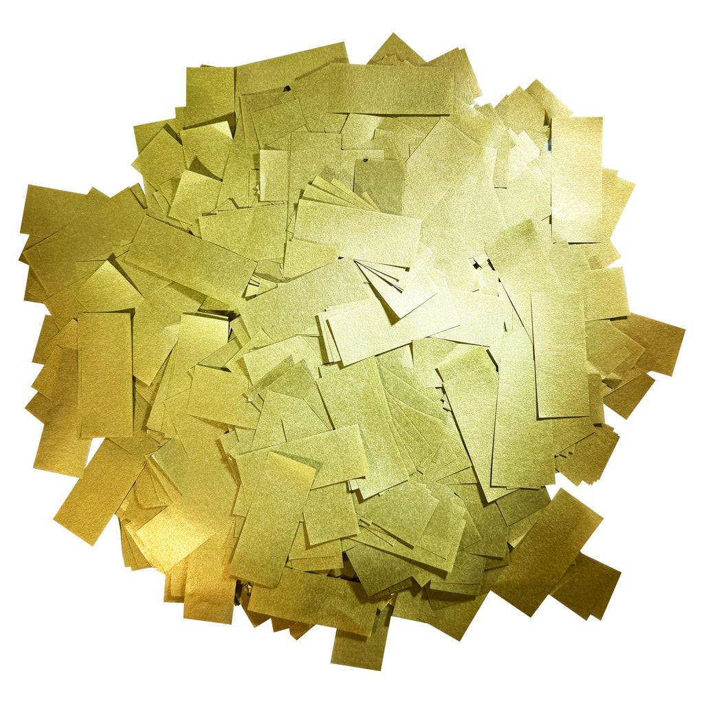 Gold Shimmer Tissue Paper Confetti (1lb) | Rental