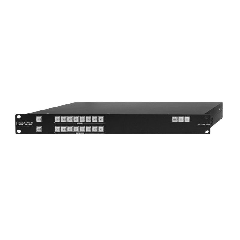 Lightware MX 8×8 DVI HDCP Pro Router | Rental Lightware MX 8×8 DVI HDCP Pro Router | Rental