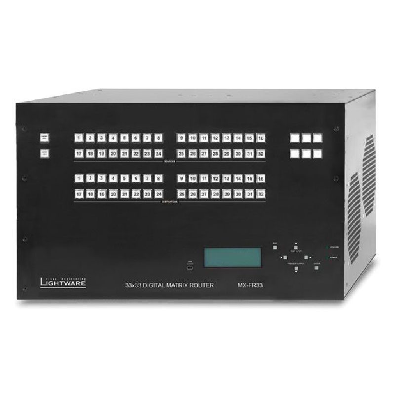 Lightware MX-FR33L 32×32 DVI Router | Rental Lightware MX-FR33L 32×32 DVI Router | Rental
