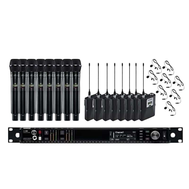 Shure Axient AD4Q G57 8-Channel Microphone Rack | Rental