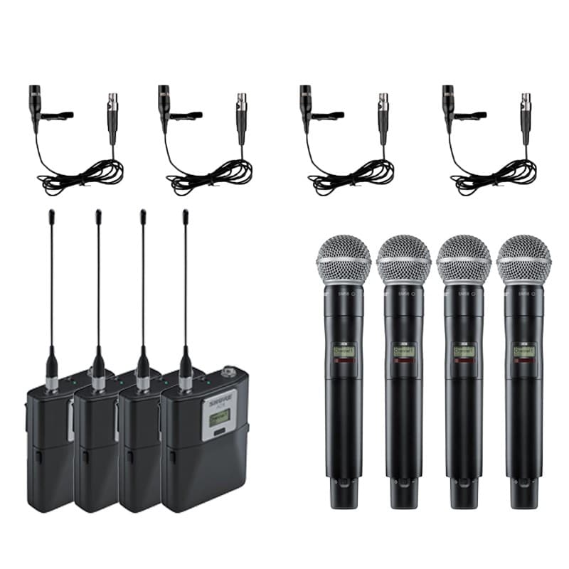 Shure Axient Wireless Mic Quad Receiver | Rental