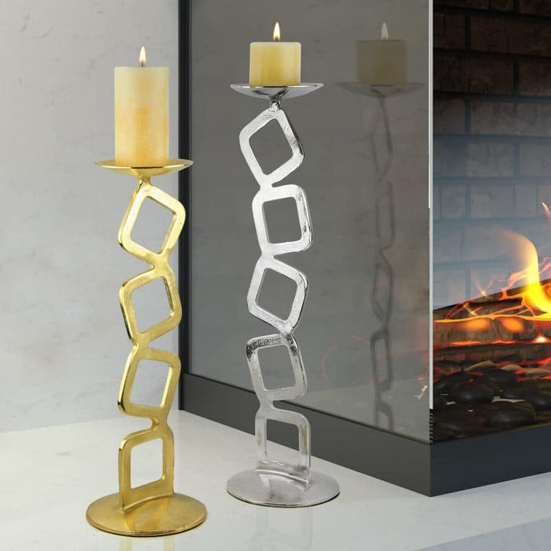 Square Link Stand Pillar Holder | Rental Square Link Stand Pillar Holder | Rental