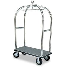 Lugage Cart | Silver | Rental Lugage Cart | Silver | Rental