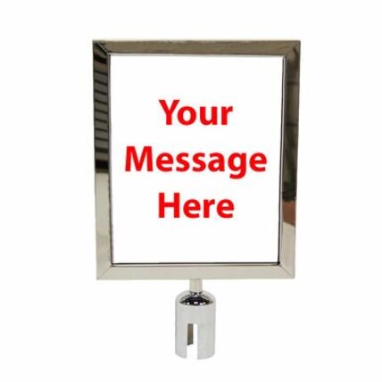 Stanchion Signs