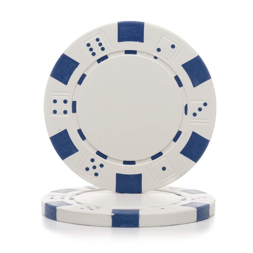 Part – Brybelly White Stripe Clay Composite Striped 11.5 Poker Chip | Rental Part – Brybelly White Stripe Clay Composite Striped 11.5 Poker Chip | Rental