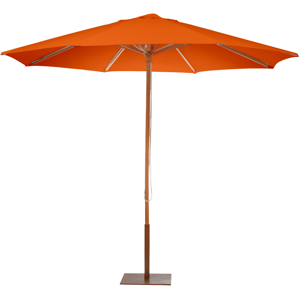 Part | 9′ Market Umbrella Top Only | Orange | Rental