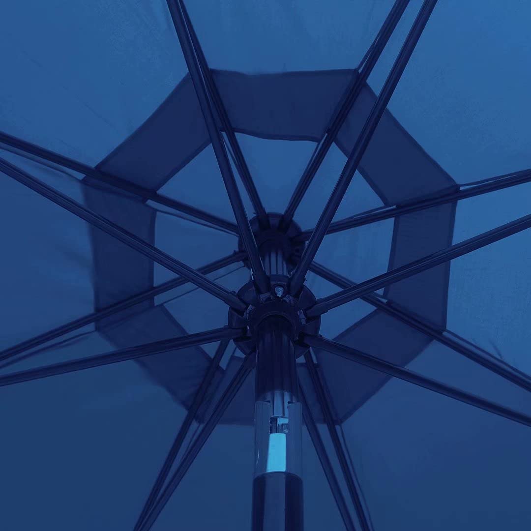 Part | 9′ Market Umbrella Top Only | Dodger Blue | Rental