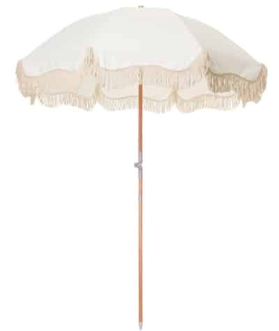 Part – Fringe Boho Umbrella Top Only – Ivory | Rental