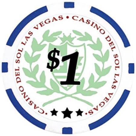 Part – Blue Poker Chip | Rental Part – Blue Poker Chip | Rental