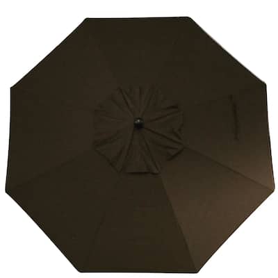 Part | 9′ Market Umbrella Top Only | Chocolate | Rental