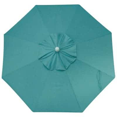 Part | 9′ Market Umbrella Top Only | Aqua | Rental