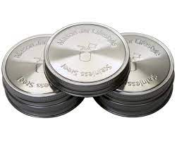 Part – 32 oz. Stainless Steel Mason Jar Flat Lid | Rental Part – 32 oz. Stainless Steel Mason Jar Flat Lid | Rental