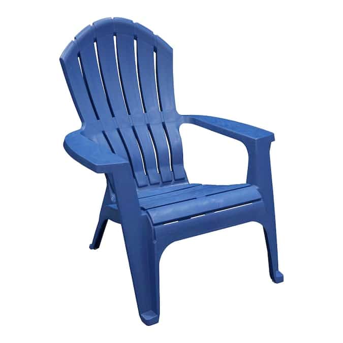 Adirondack Chair | Plastic | Blue | Used – Purchase | Rental