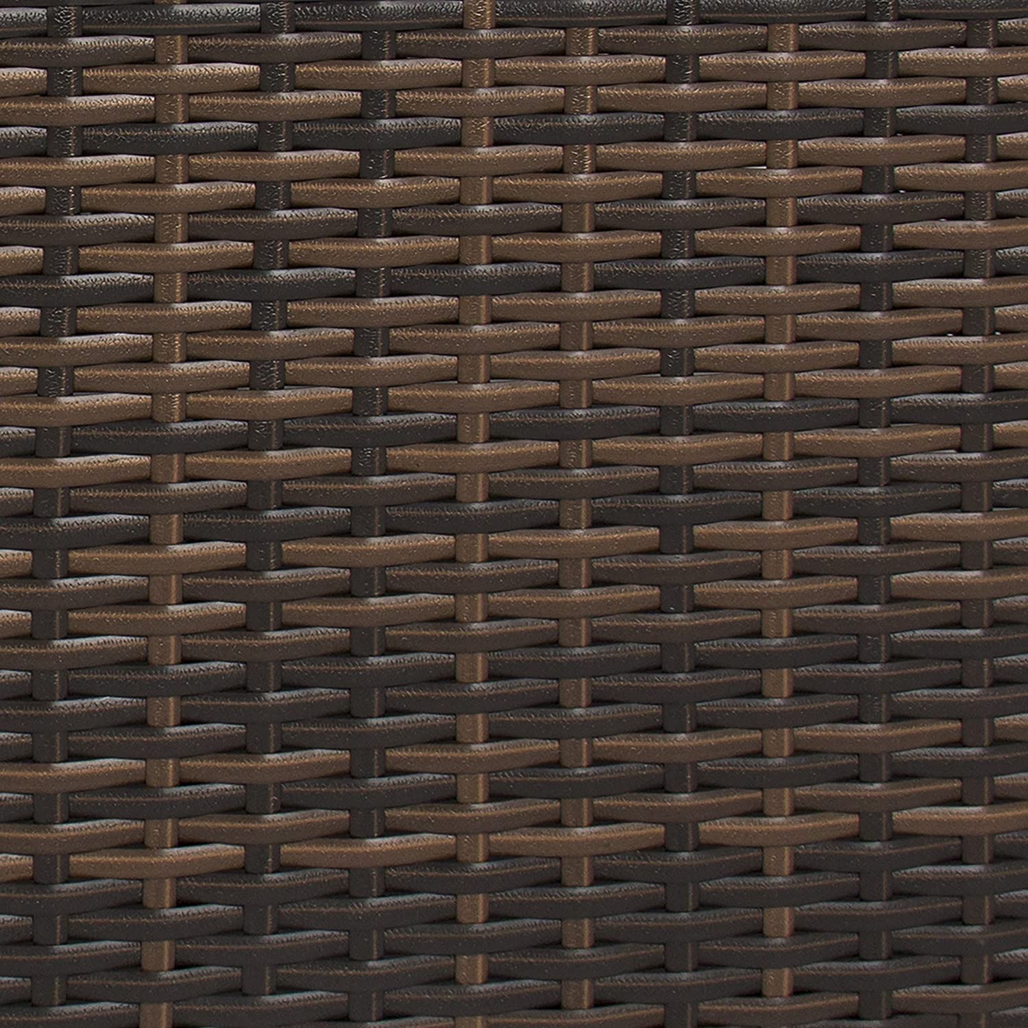 Coffee Table – Rectangle – Brown Rattan Outdoor Wicker Glass Top | Used – Purchase | Rental