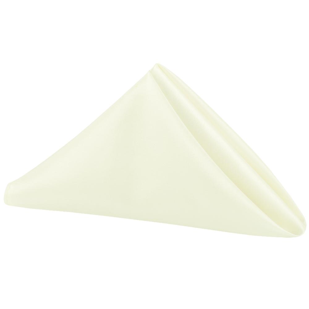 Taffeta Napkin 20″x20″ – Ivory | Used – Purchase | Rental Taffeta Napkin 20″x20″ – Ivory | Used – Purchase | Rental