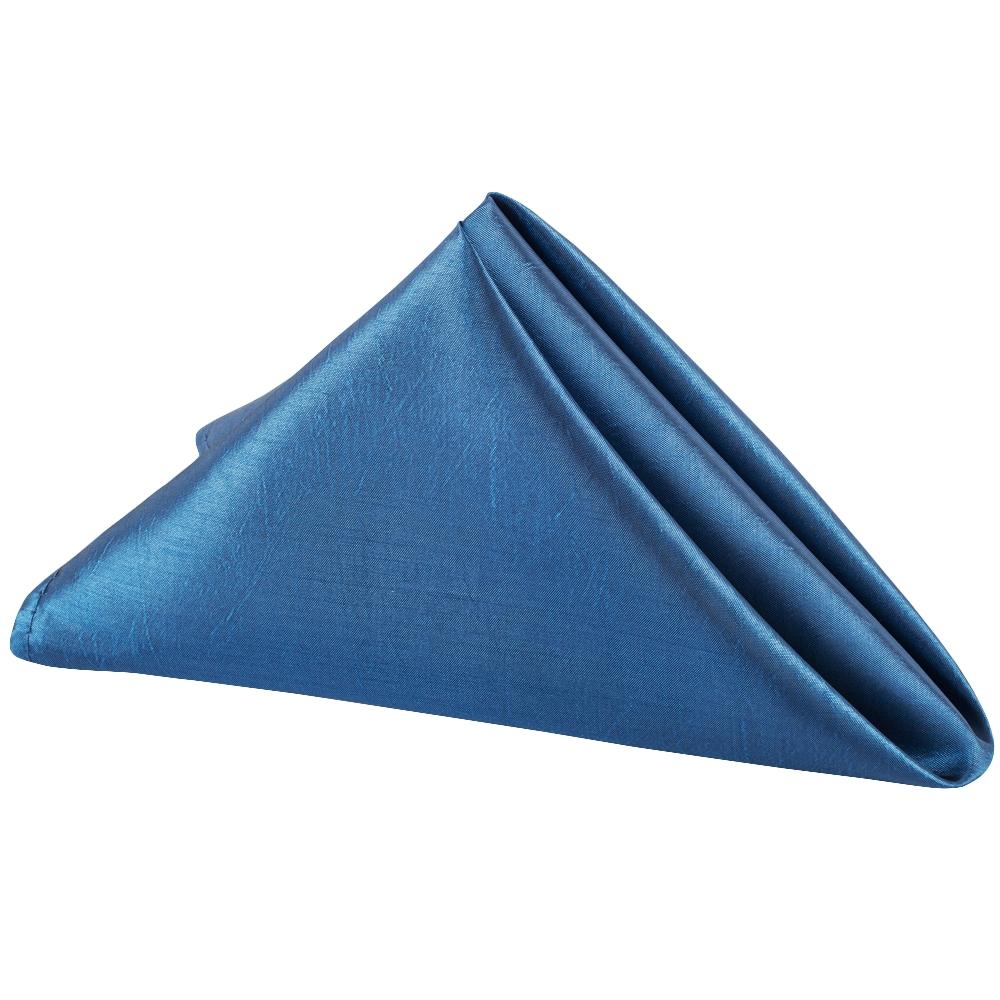 Taffeta Napkin 20″x20″ – Navy Blue | Used – Purchase | Rental Taffeta Napkin 20″x20″ – Navy Blue | Used – Purchase | Rental