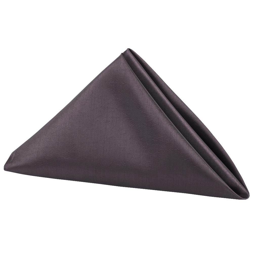 Taffeta Napkin 20″x20″ – Eggplant/Plum | Used – Purchase | Rental Taffeta Napkin 20″x20″ – Eggplant/Plum | Used – Purchase | Rental