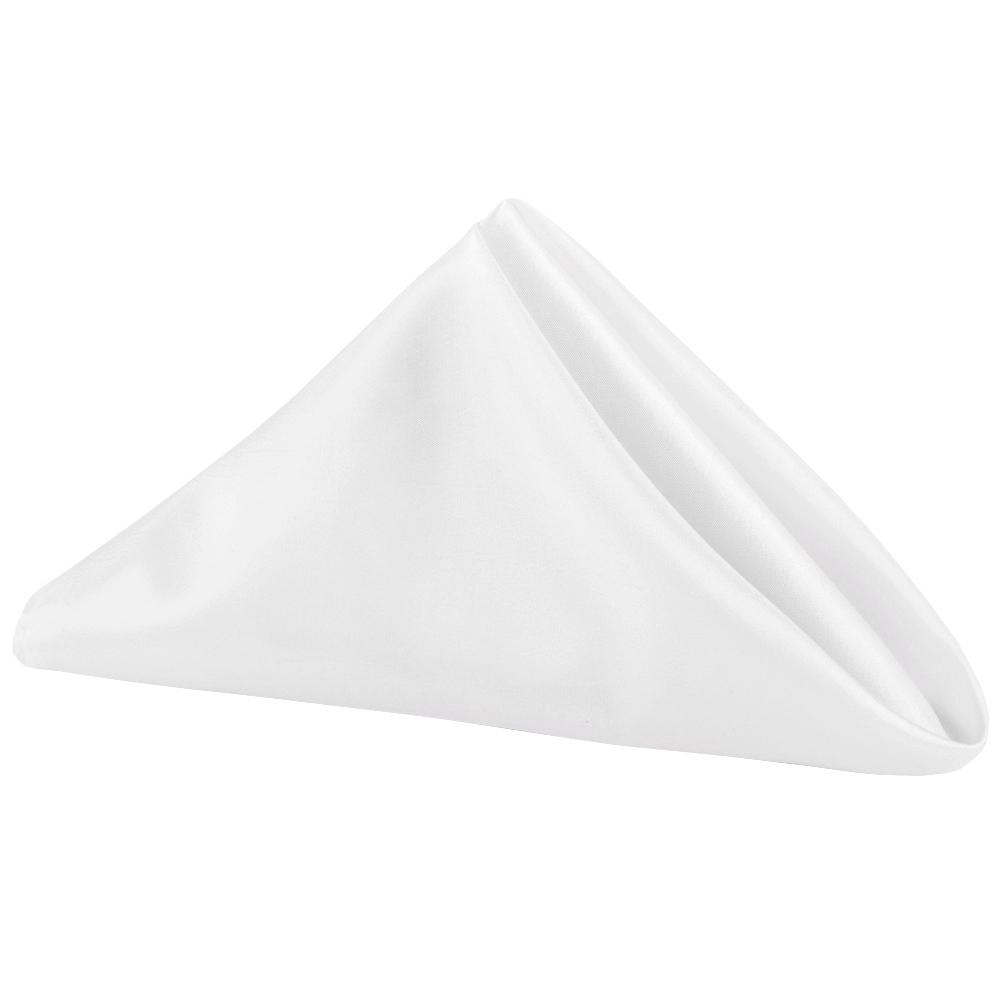 Taffeta Napkin 20″x20″ – White | Used – Purchase | Rental Taffeta Napkin 20″x20″ – White | Used – Purchase | Rental