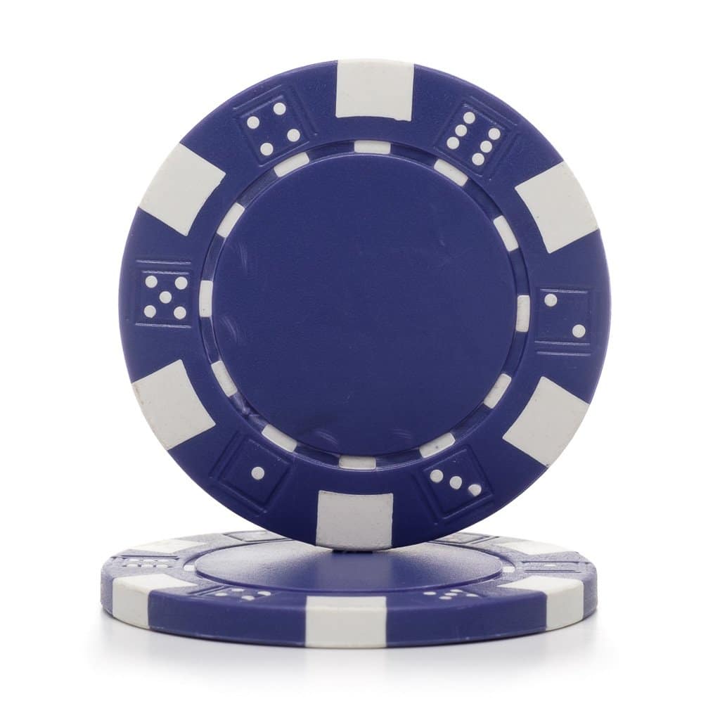 Part – Brybelly Purple Clay Composite Striped 11.5 Poker Chip | Rental
