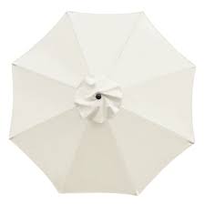 Part | 9′ Market Umbrella Top Only | Antique White | Used – Purchase | Rental