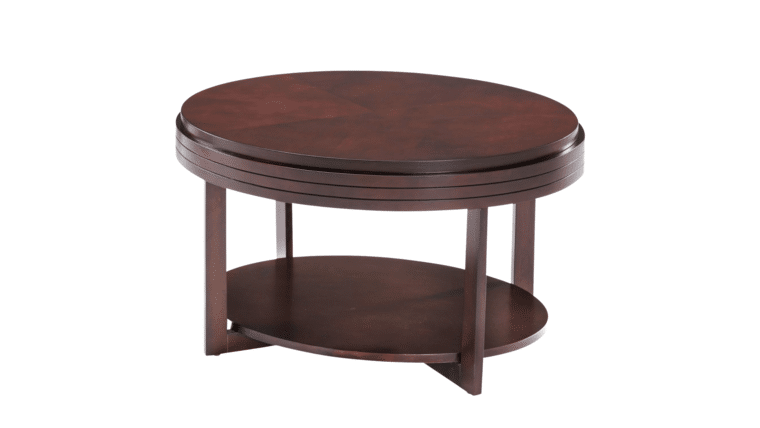 Coffee Table – Dark Cherry Wood | Used – Purchase | Rental