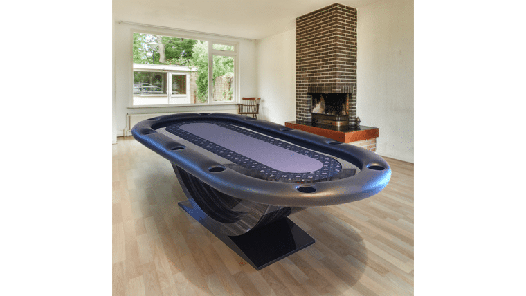 Part – Black Wood Roulette/Craps Casino Table Base Rail | Used – Purchase | Rental