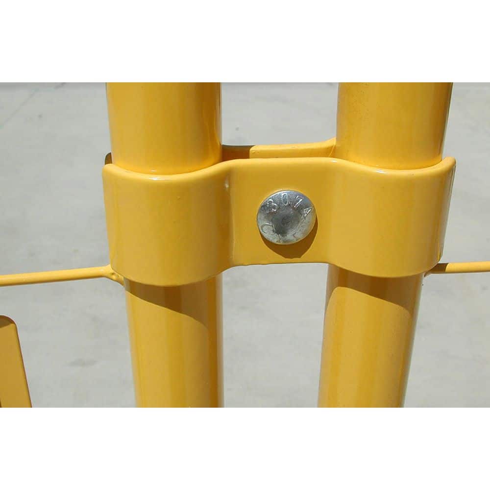 Yellow Perimeter Patrol Panel Clamps | Rental Yellow Perimeter Patrol Panel Clamps | Rental