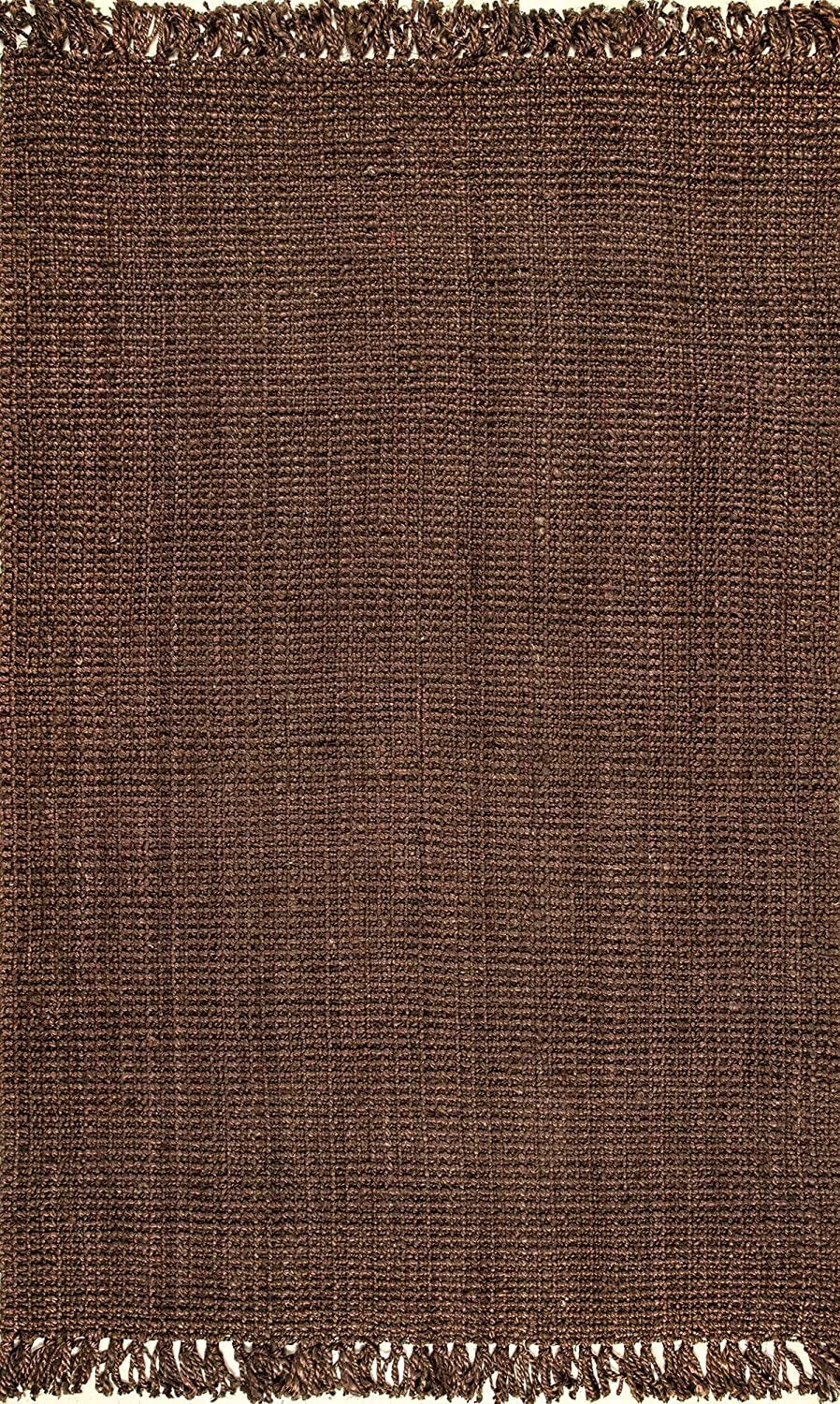 Jute Rug | 5′ x 7′ | Chocolate | Rental Jute Rug | 5′ x 7′ | Chocolate | Rental