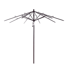 9′ Umbrella Frame | Brown | Metal Crank | 8 Rib | Rental 9′ Umbrella Frame | Brown | Metal Crank | 8 Rib | Rental