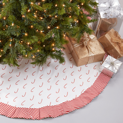 2198 Candy Cane Tree Skirt | Rental