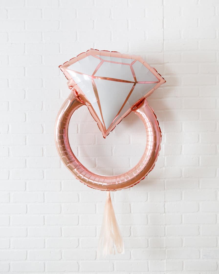 Rosé Bubbles – Ring Foil with Skirt | Rental Rosé Bubbles – Ring Foil with Skirt | Rental