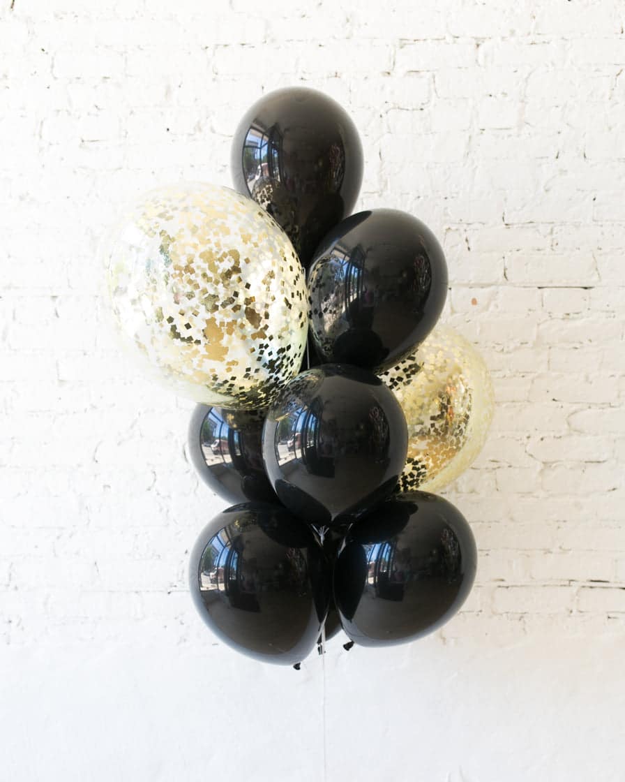 Couture – Confetti and 11in Balloons – bouquet of 10 | Purchase Couture – Confetti and 11in Balloons – bouquet of 10 | Purchase