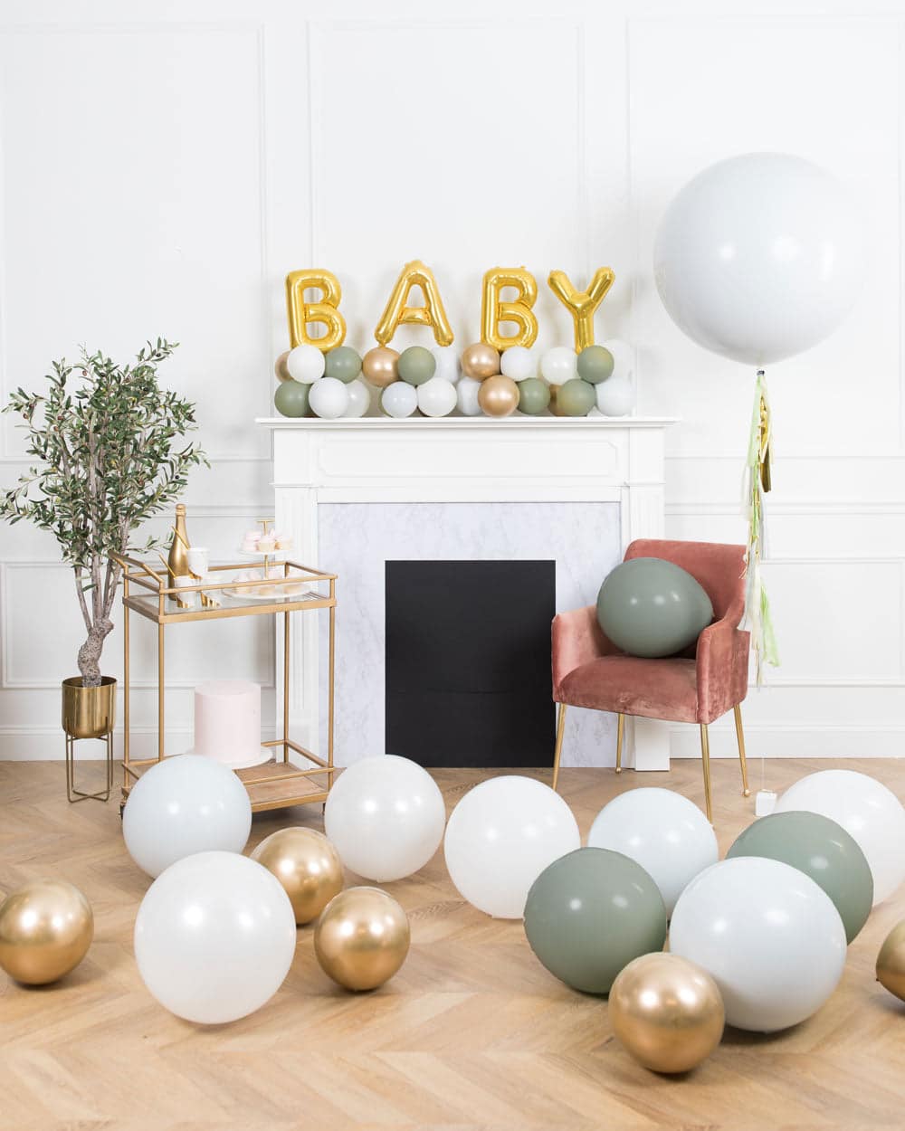 Botanical – Baby Shower – The Sweet & Simple Set | Purchase